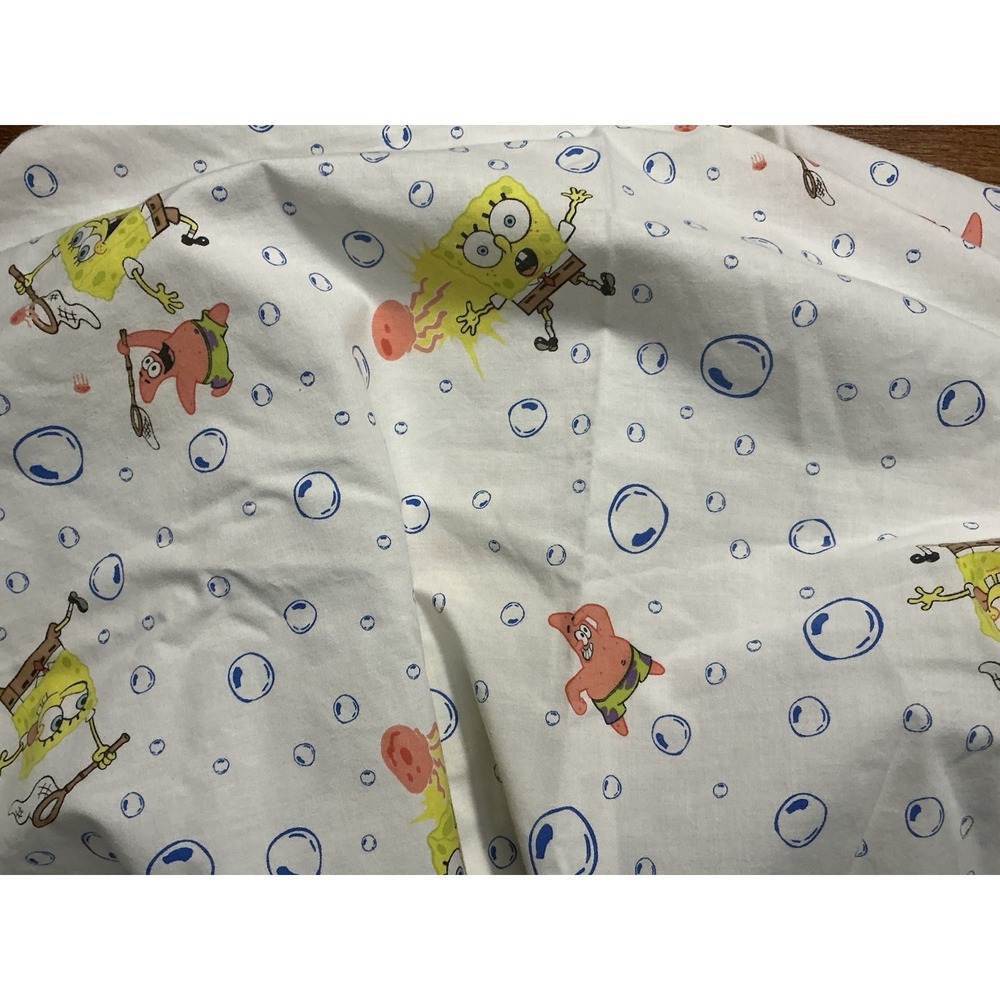 2003 Nickelodeon Sponge Bob Square Pants Patrick Star TODDLER FITTED Sheet
